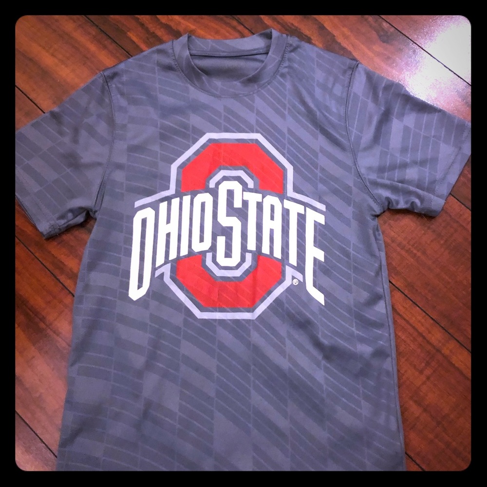 Boys Ohio State dri fit tee